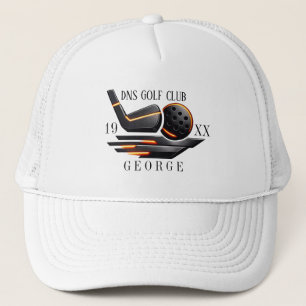 Personalisierter Golfschlägername Klassisch Truckerkappe