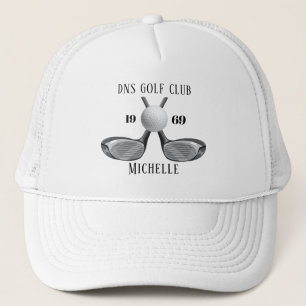 Personalisierter Golfschlägername Klassisch Truckerkappe