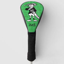 Personalisierter Golfspieler Cartoon Golf Headcover
