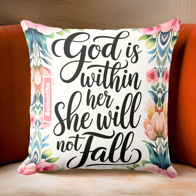 Personalisierter Gott ist in ihren Christlichen Fr Kissen (Von Creator hochgeladen)