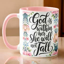 Personalisierter Gott ist in ihren Christlichen Fr Tasse