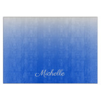 Personalisierter Gradient ombre elektrisch blau