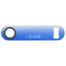 Personalisierter Gradient ombre elektrisch blau