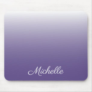 Personalisierter Gradient ombre Ultra Violet Mousepad