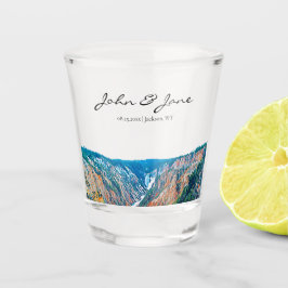 Personalisierter Grand Canyon von Yellowstone Schnapsglas