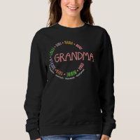 Personalisierter GRANDMA Nana Mimi Gigi Muttertag