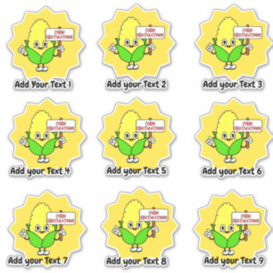 Personalisierter Gratulationstrainer Aufkleber