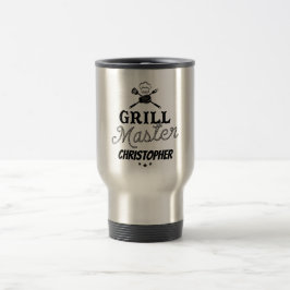 Personalisierter Grillmeister Reisebecher
