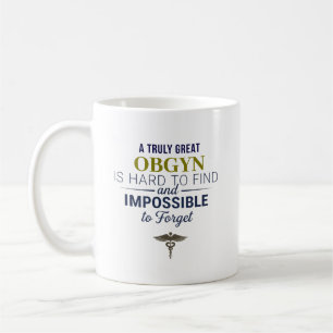 Personalisierter großartiger OBGYN-Zitat-Kaffeebec Kaffeetasse