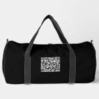 Personalisierter Großflaschen-Beutel mit QR-Code