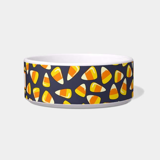 Personalisierter Halloween-Hund oder Napf (Rechts)