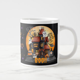 Personalisierter Halloween-Kaffeebecher Jumbo-Tasse