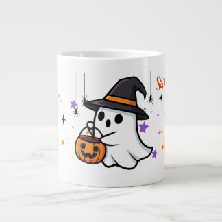 Personalisierter Halloween-Kaffeebecher Jumbo-Tasse