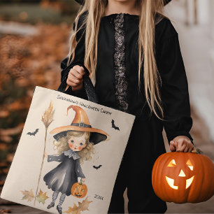Personalisierter Halloween-Süßigkeitenbeutel für H Tasche