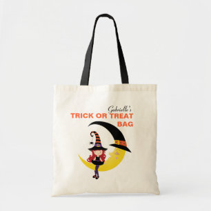 Personalisierter Halloween-Trick oder Treatbeutel Tragetasche