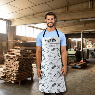 Personalisierter Handwerker Schürze