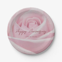 Personalisierter Happy Jubiläumsrosa