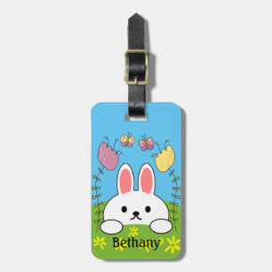 Personalisierter Hase Gepäckanhänger