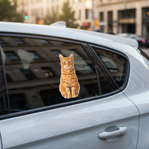 Personalisierter Haustier-Foto-Autofensteraufklebe