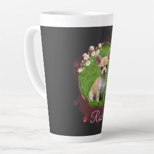 Personalisierter Haustier-Foto-Latte-Mug Milchtasse