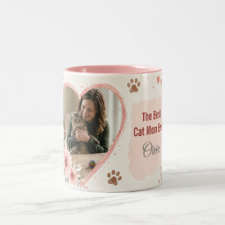 Personalisierter Haustierliebhaber mit individuell Zweifarbige Tasse