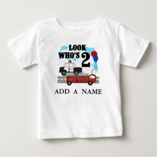 Personalisierter Helden des Alltags 2. Geburtstags Baby T-shirt