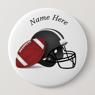 Personalisierter Helmball-Button Button