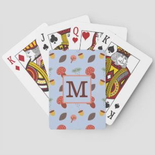 Personalisierter Herbst Spielkarten