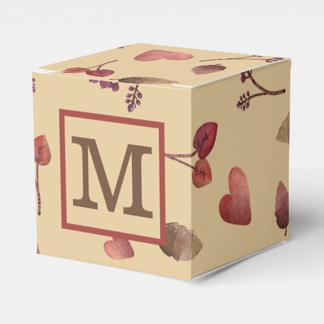 Personalisierter Herbstvorzug Geschenkschachtel (Vorderseite)