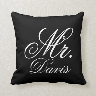 Personalisierter Herr Throw-Kissen Kissen