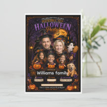Personalisierter Hexenhut Halloween-Familie | Benu