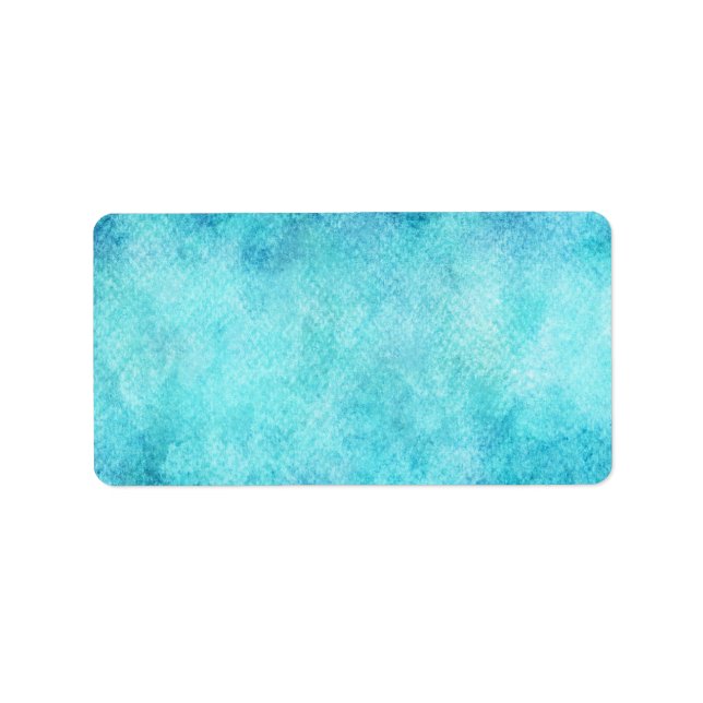 Personalisierter Hintergrund für helles blaues Was Adressaufkleber (Vorne)