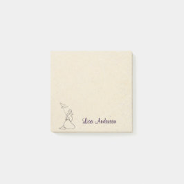 Personalisierter Hinweis zu den Hinweisen Post-it Klebezettel