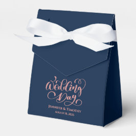 Personalisierter Hochzeitstag Geschenkschachtel