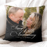 Personalisierter Hochzeitstag Kissen<br><div class="desc">Feiern Sie Ihre Liebe mit unserem Personalisierten Hochzeitsanfang-Kissen mit elegantem Design mit Foto und schicker Kalligrafie. Dieser schlichte und dennoch stilvolle Sake macht einen durchdachten Hochzeitstag zu einem Geschenk, das perfekt ist, um Ihrer Zuhause eine personalisierte Touch hinzuzufügen und Ihre besonderen Erinnerungen zu schätzen!</div>