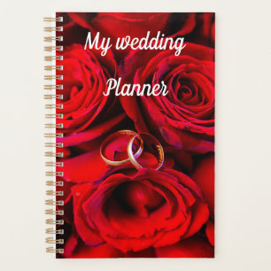 Personalisierter Hochzeitstag Planer