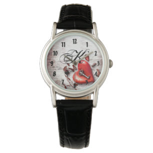 Personalisierter Holzschlüssel für mein He Armbanduhr