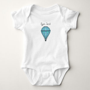 Personalisierter Hot Air Balloon Baby Baby Strampler