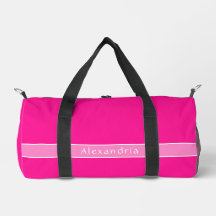 Personalisierter Hot Pink Gym