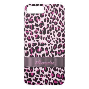 Personalisierter hübscher Leopardendruck Case-Mate iPhone Hülle