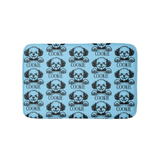 Personalisierter Hund Badematte