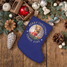 Personalisierter Hund Foto Frohe Weihnachten Niedl Kleiner Weihnachtsstrumpf