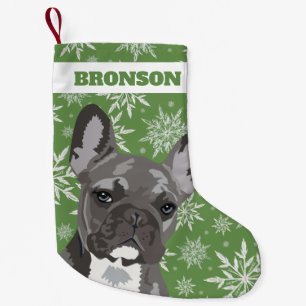 Personalisierter Hund  Französisches Bulldog - Ges Kleiner Weihnachtsstrumpf