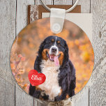 Personalisierter Hund mit 2 Fotos Schlüsselanhänger<br><div class="desc">Tragen Sie Ihr Haustier überall hin,  wo Sie mit diesem Foto Schlüsselanhänger gehen! Ein Muss für jeden Hund Mama und Hundedad! Personalisiert 2 Foto Haustier Hund Lover Schlüsselanhänger</div>