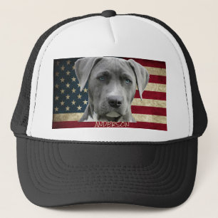Personalisierter Hund Truckerkappe