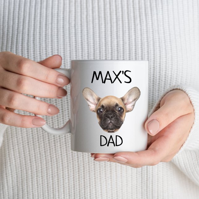 Personalisierter Hund Vater Mama Kaffeetasse (Von Creator hochgeladen)
