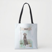 Personalisierter Hund Wasserfarbe Weimaraner