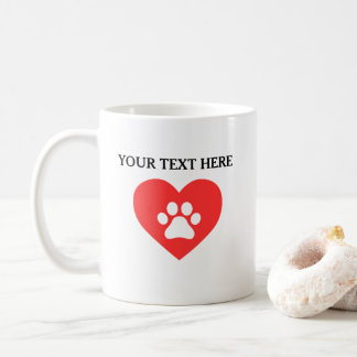 Personalisierter Hundebesitzer Tasse