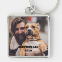 Personalisierter Hundehund-Foto der beste Papa übe