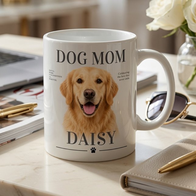 Personalisierter Hundemutter-Becher mit individuel Kaffeetasse (Von Creator hochgeladen)